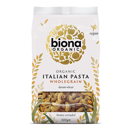 Biona Organic Whole Maccaroni 500g   12