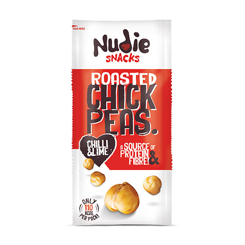 Nudie Snacks Roasted Chickpeas Chilli & Lime Flavour 30g   24