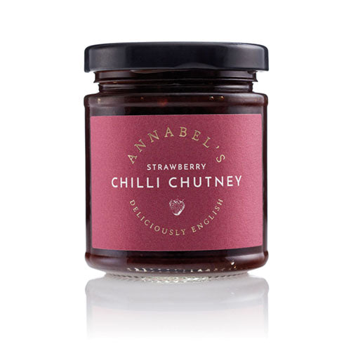 Annabel’s Deliciously British Strawberry Chilli Chutney 210g   6