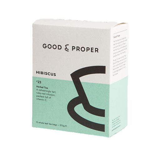 Good & Proper Tea Hibiscus Carton 37.5g   6