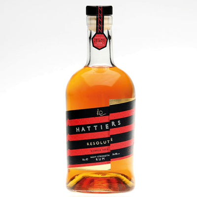 Hattiers Resolute Blended Aged Navy Strength Rum 70cl   6