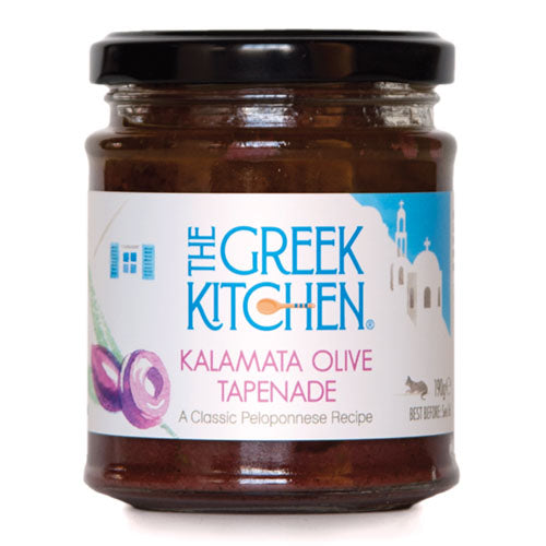 The Greek Kitchen Kalamata Olive Tapenade 180g   6