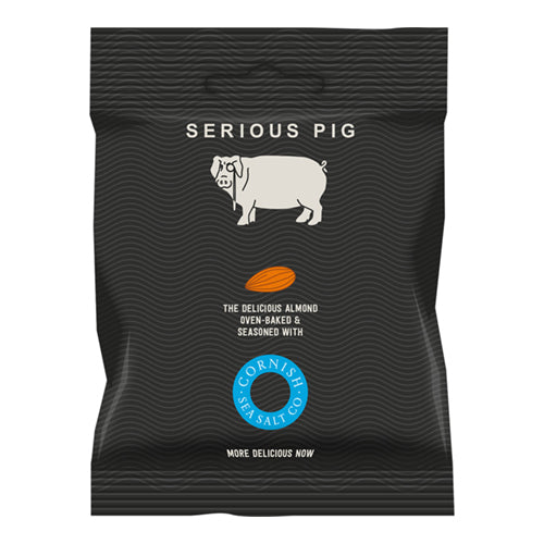 Serious Pig Almonds 'Cornish Sea Salted' 35g   24