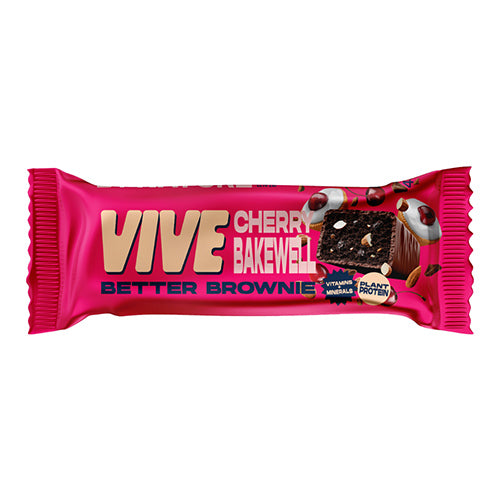 Vive Better Brownie, Cherry Bakewell 35g   15