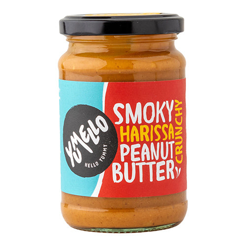 Yumello Crunchy Smoky Harissa Peanut Butter 285g Jar   6