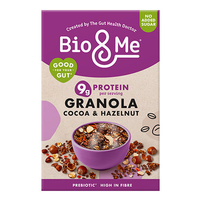 Bio&Me Cocoa & Hazelnut Gut-Loving Granola 360g   5