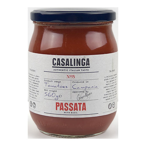 Casalinga Passata With Basil 500g    6