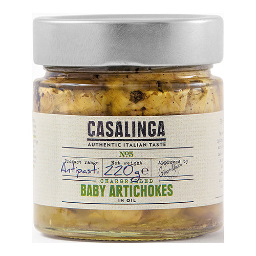 Casalinga Chargrilled Baby Artichokes 220g   7