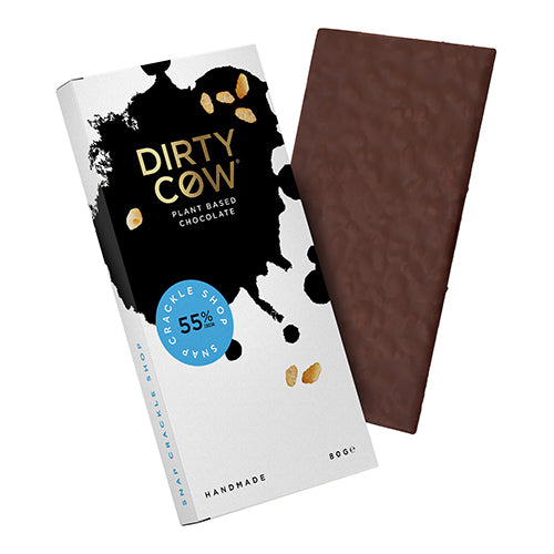 Dirty Cow Chocolate Snap Crackle Shop 80g   12