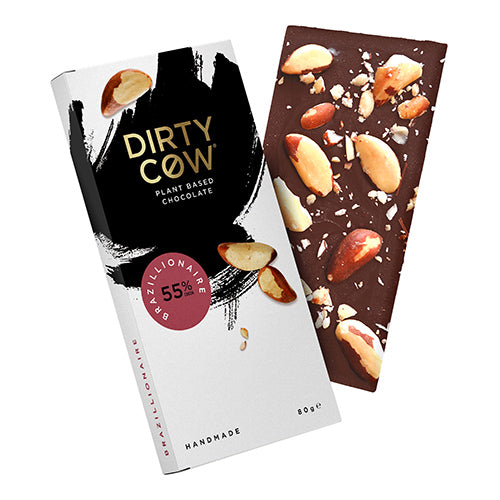 Dirty Cow Chocolate Brazillionaire 80g   12