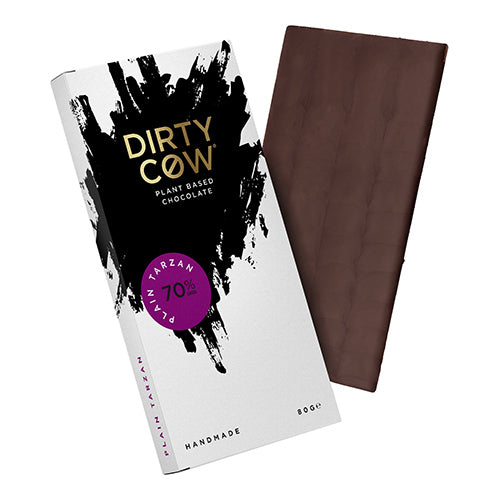 Dirty Cow Chocolate Plain Tarzan 80g   12