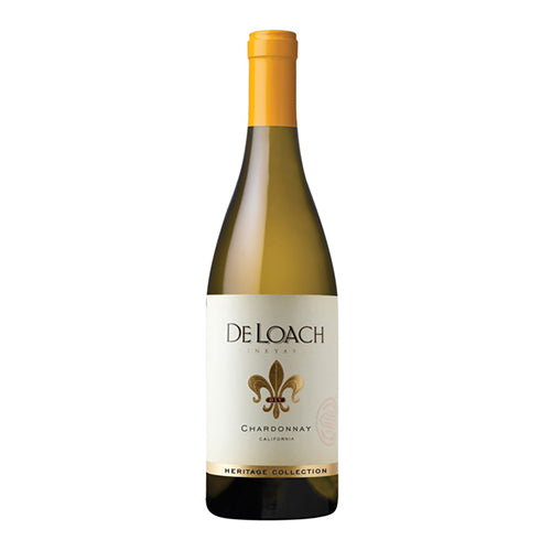 De Loach `Heritage Collection` Chardonnay 750ml Bottle    12