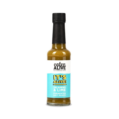 Eaten Alive Jalapeno and Lime Fermented Hot Sauce 150ml   10