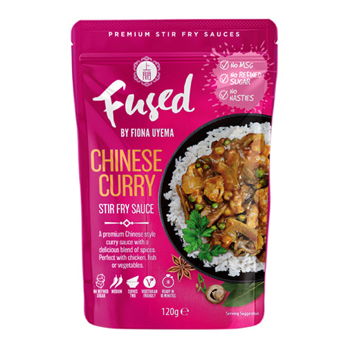 Fused Chinese Curry Stir Fry Sauce 120g   18