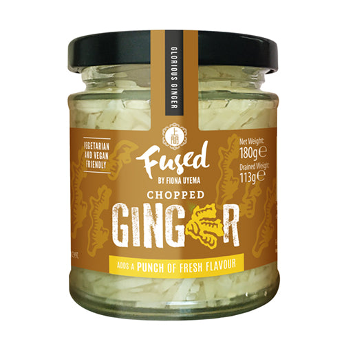 Fused Chopped Glorious Ginger 160g   6