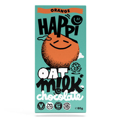 HAPPi Orange Oat M!Lk Chocolate 80g   12