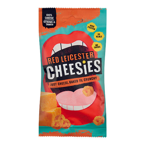 Cheesies Red Leicester Crunchy Popped Cheese 20g   12