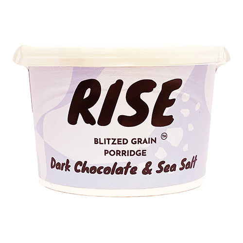 RISE Instant Porridge Chocolate & Sea Salt Pot 68g   8
