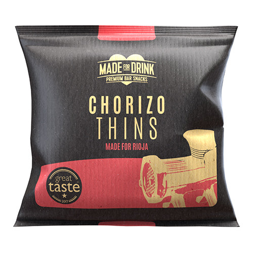 Made For Drink Chorizo Thins 18g   24