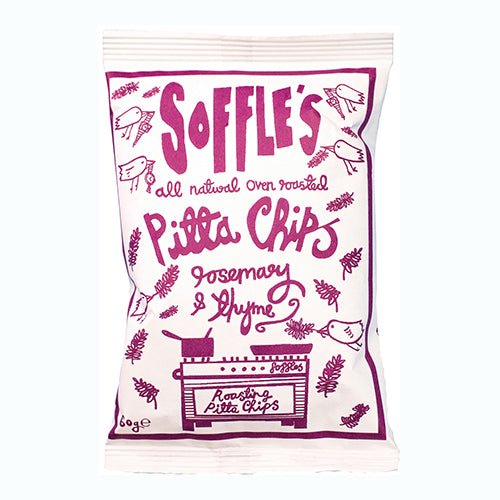 Soffle's Pitta Chips Rosemary and Thyme 165g   9