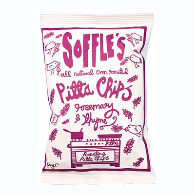 Soffle's Pitta Chips Rosemary and Thyme 165g   9