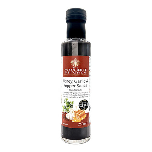 The Coconut Kitchen Honey, Garlic and Pepper Sauce 250ml  6