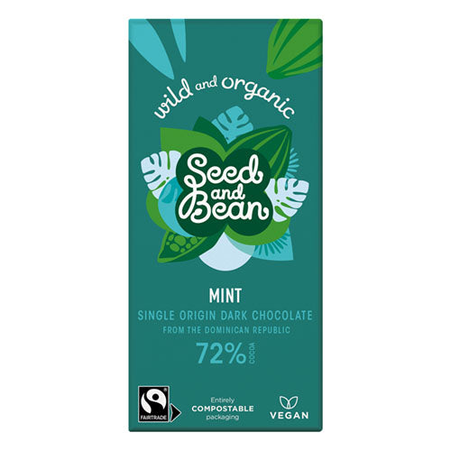 Seed&Bean 75g Extra Dark 72% - Mint Org & FT   10