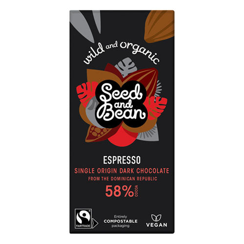 Seed&Bean 75g Dark 58% - Espresso Org & FT   10
