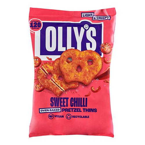 Olly's Pretzel Thins - Thai Sweet Chilli 140g   7