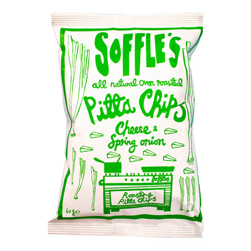 Soffle's Pitta Chips Black Pepper, Sea Salt, & Olive Oil 60g   15