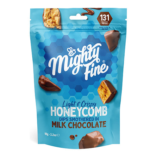 Mighty Fine Honeycomb Dips - Milk Chocolate   12
