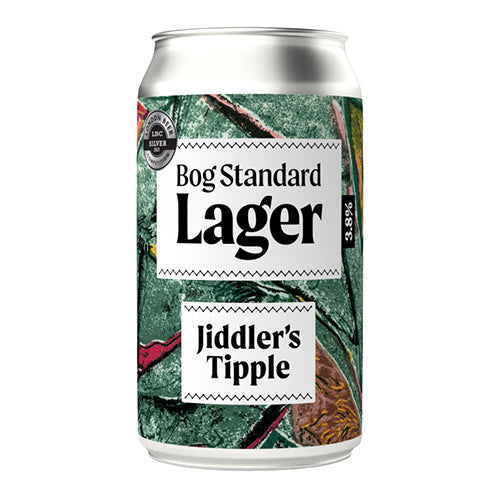 Jiddler's Tipple Bog Standard Lager 330ml Can   24