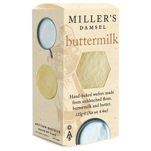Artisan Biscuits Miller's Damsel Buttermilk Wafers 125g  6