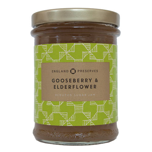England Preserves Gooseberry & Elderflower Jam 225g   6