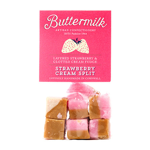 Buttermilk Grab Bag Strawberry & Cream 175g   16