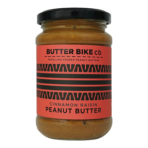 Butter Bike Co Cinnamon Raisin Peanut Butter 285g   6