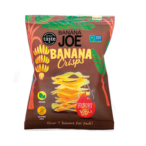 Banana Joe Hickory BBQ Banana Crisps 23g   12