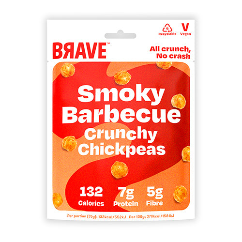 Brave Roasted Chickpeas BBQ 35g   12