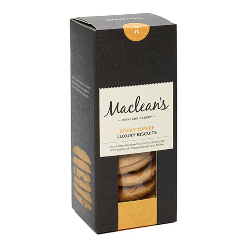 Macleans Sticky Toffee Luxury Biscuits 150g   12