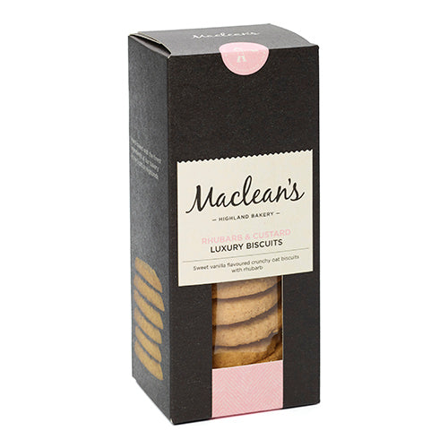 Macleans Rhubarb and Custard Luxury Biscuits 150g   12