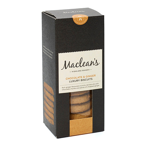 Macleans Chocolate & Ginger Luxury Biscuits 150g    12