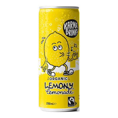 Karma Lemony Lemonade Can 250ml    24