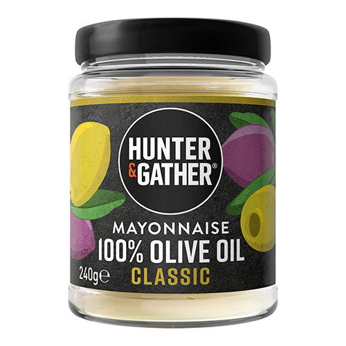 Hunter & Gather Foods Classic Olive Oil Mayonnaise 240g   6