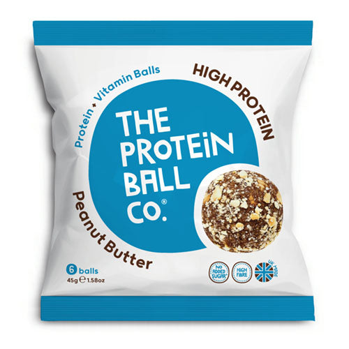 The Protein Ball Co - Peanut Butter Protein Ball 45g Bag   10