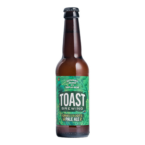 Toast Ale Grassroots Pale Ale Bottle - 4.1% 330ml   12