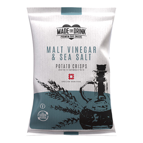 Made For Drink English Heritage Malt Vinegar & Sea Salt 40g   24