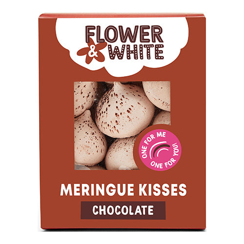 Flower & White Chocolate Meringue Kisses (aka Drops)   12