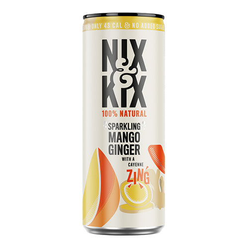 NIX&KIX Mango & Ginger 250ml Can   24