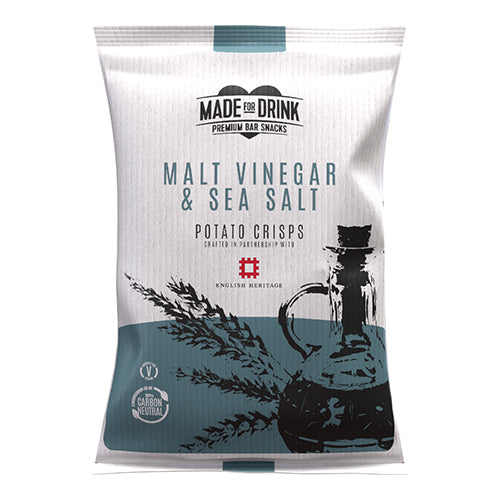 Made For Drink English Heritage Malt Vinegar & Sea Salt 150g   12
