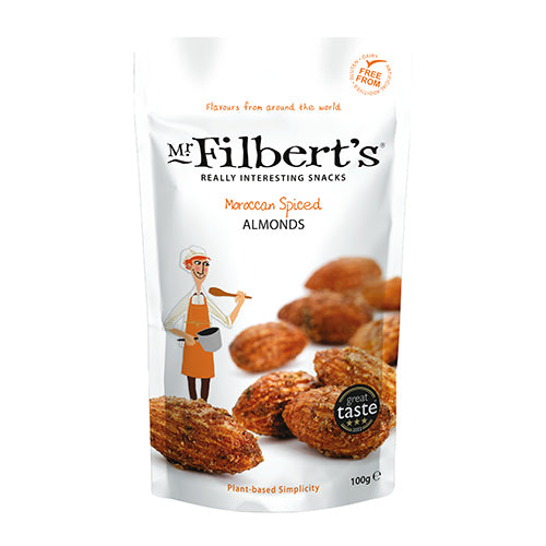 Mr Filberts Moroccan Spiced Almonds 100g   12